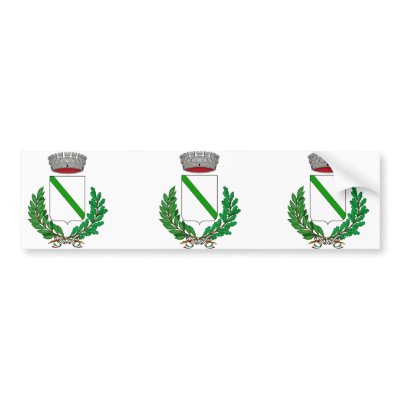Alonte Stemma, Italy Bumper Sticker by bestflag