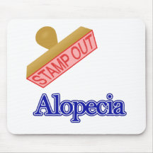 Alopecia Mouse Pads