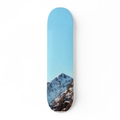 Alp Mountain In Winter With Lot Of Snow Skateboards by lifesphere