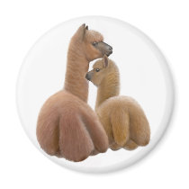 Alpaca Love Magnet