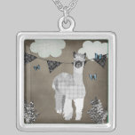 Alpaca Shades Of Grey necklaces