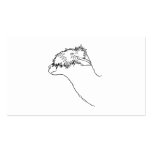 Alpaca Sketch. Business Card Templates