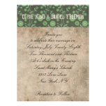 Alpaca White & Floral Ornate Wedding Invitation