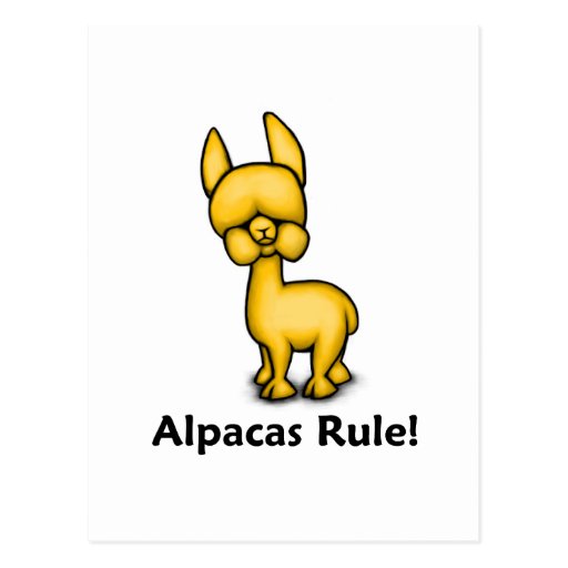 Alpacas Rule! Post Cards