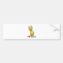 alpacasilove bumper stickers