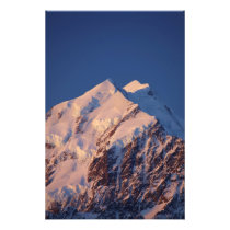 Alpenglow on Aoraki Mount Cook, Mackenzie 2
