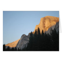 Alpenglow, Yosemite National Park Greeting Card