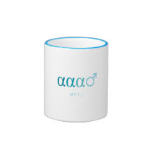 Alpha Alpha Alpha Male Coffee Mug