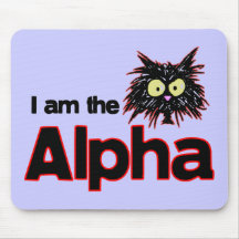 Alpha Cat Mouse Pads