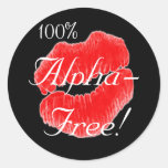 Alpha-Free Stickers