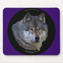 Alpha Grey Wolf Collection Mousepads