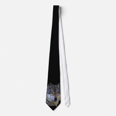 Alpha Grey Wolf Necktie Collection by TheWolfDen