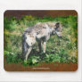 Alpha Grey Wolf Wildlife Conservation Mousepad