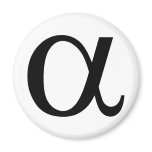 alpha icon a magnets