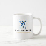 Alpha Kappa Psi Name and Logo Coffee Mugs