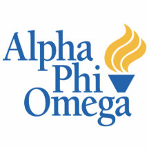 Alpha Phi Omega Colour - Torch Acrylic Cut Outs