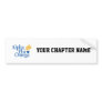 Alpha Phi Omega Colour - Torch Bumper Stickers