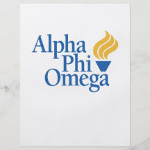 Alpha Phi Omega Colour - Torch Flyer