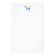 Alpha Phi Omega Colour - Torch Stationery