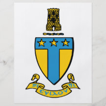 Alpha Tau Omega Colour Crest Full Colour Flyer