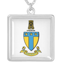 Alpha Tau Omega Colour Crest Jewelry