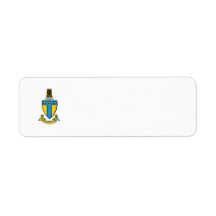 Alpha Tau Omega Colour Crest Labels