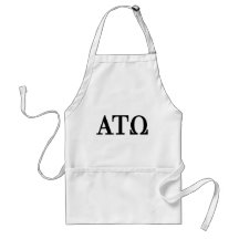 Alpha Tau Omega Letters Apron