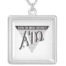 Alpha Tau Omega Name and Letters Custom Jewelry