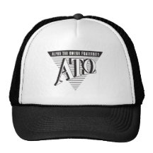 Alpha Tau Omega Name and Letters Hat