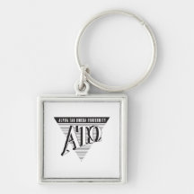 Alpha Tau Omega Name and Letters Keychains