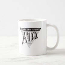 Alpha Tau Omega Name and Letters Mug