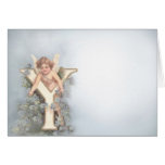 Alphabet Cherub Card