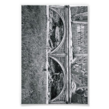 Alphabet Letter Photography B2 Black and White 4x6