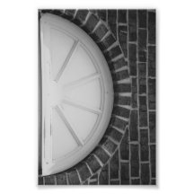 Alphabet Letter Photography D8 Black and White 4x6