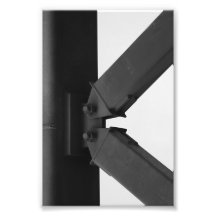 Alphabet Letter Photography K3 Black and White 4x6