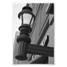 Alphabet Letter Photography L8 Black and White 4x6
