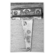 Alphabet Letter Photography T5 Black and White 4x6