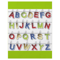 Alphabet Letters (4) Full Color Flyer