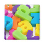 alphabet letters background magnets