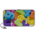 alphabet letters background speakers