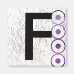 Alphabet Magnets: F