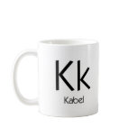 Alphabet Of Typography Mug - Kabel