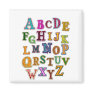 Alphabet Patches Fridge Magnet