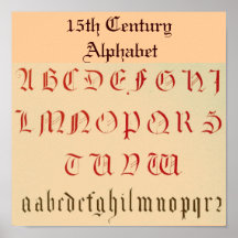Alphabet Poster