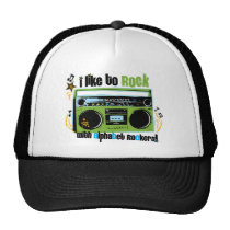 Alphabet Rockers "I Like To Rock" Hats hats