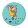 Alphabet Whiz Tshirts and Gifts Fridge Magnet