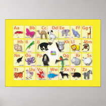 Alphabets: My ABC with 26 animals