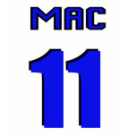 Alphaco "Mac 11" Gangsta Jersey t-shirts
