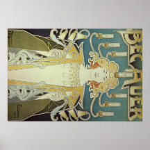 Alphonse Mucha Art Deco Posters