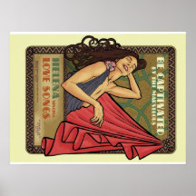 Alphonse Mucha Art Deco Print